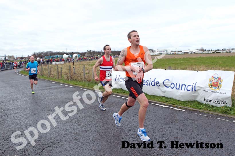 North Tyneside 10k Road Race from North Shields to Whitley Bay.
